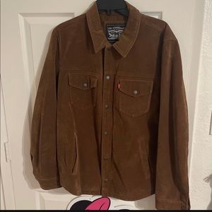 Levi’s faux suede shirt jacket new with tags